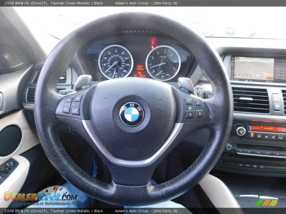 2008 BMW X6 xDrive35i Tasman Green Metallic / Black Photo #23