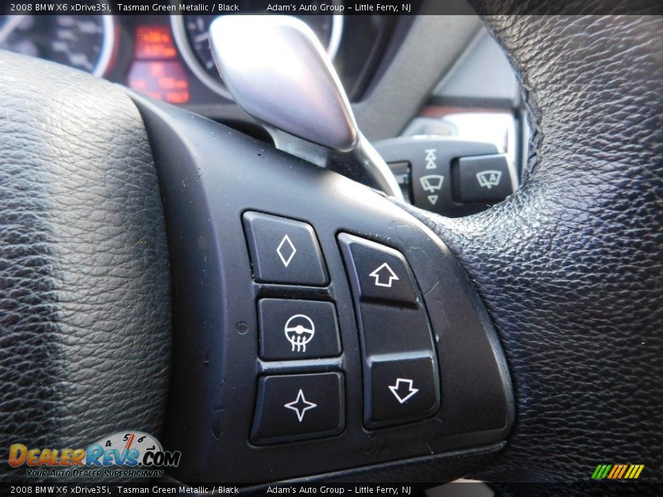 2008 BMW X6 xDrive35i Tasman Green Metallic / Black Photo #25