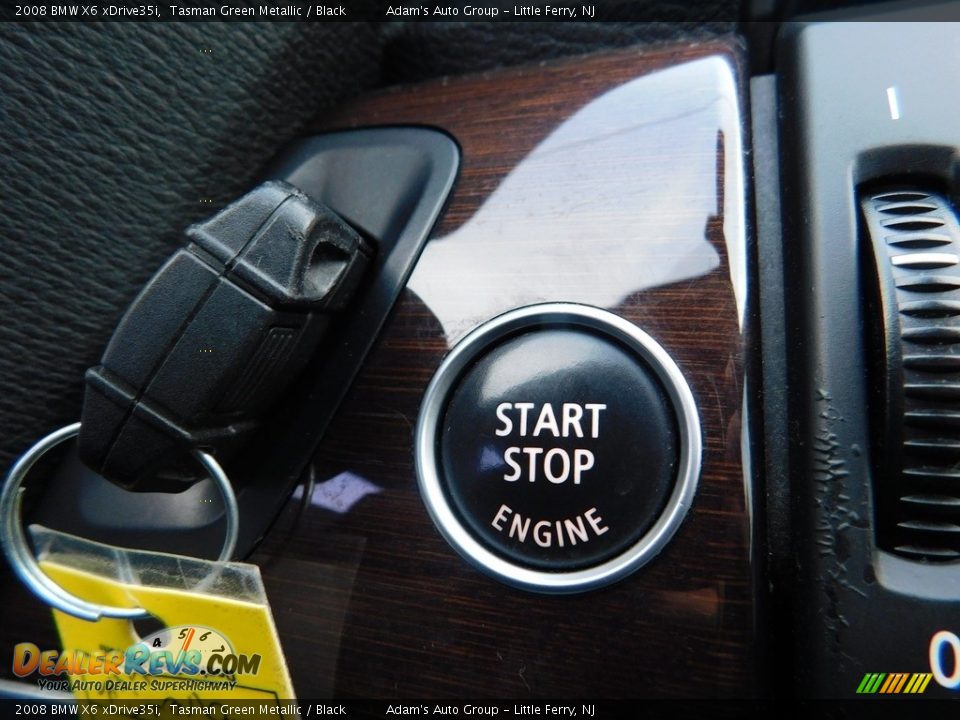 2008 BMW X6 xDrive35i Tasman Green Metallic / Black Photo #28