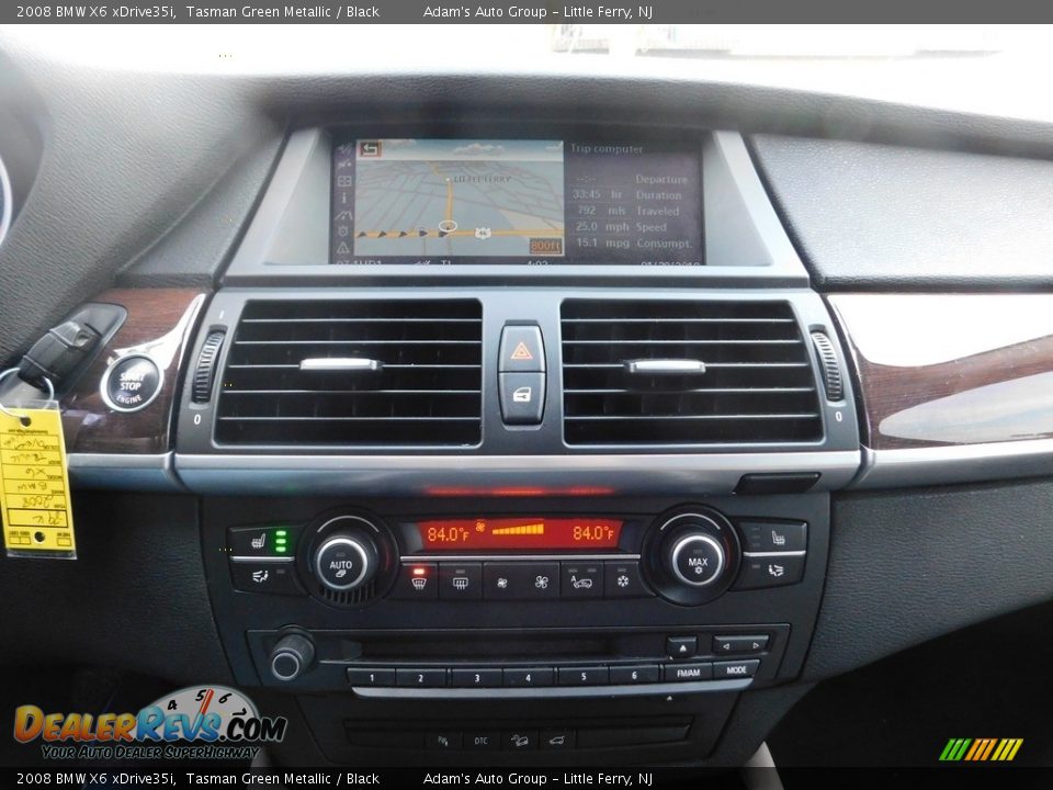 2008 BMW X6 xDrive35i Tasman Green Metallic / Black Photo #29