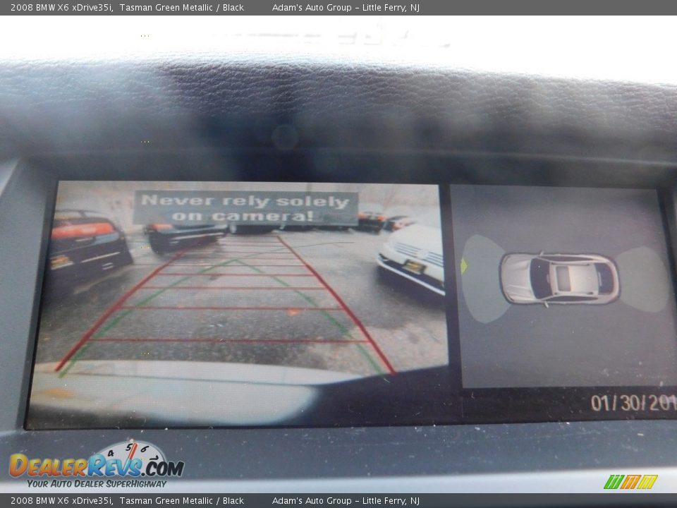 2008 BMW X6 xDrive35i Tasman Green Metallic / Black Photo #31