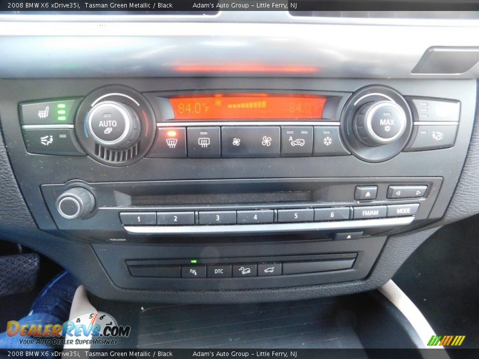 2008 BMW X6 xDrive35i Tasman Green Metallic / Black Photo #32