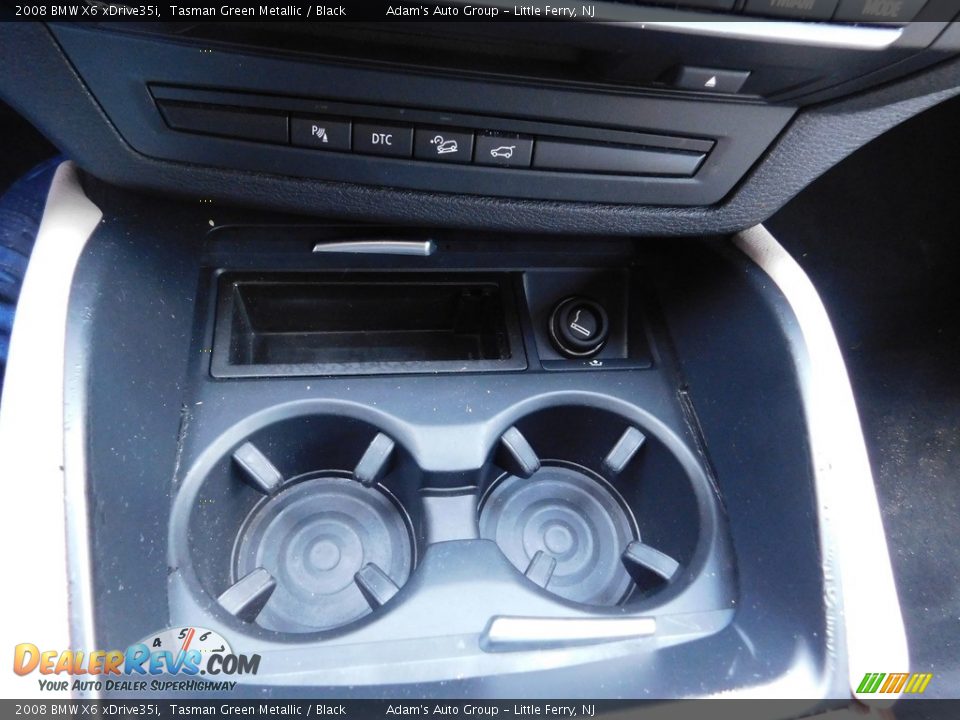 2008 BMW X6 xDrive35i Tasman Green Metallic / Black Photo #35