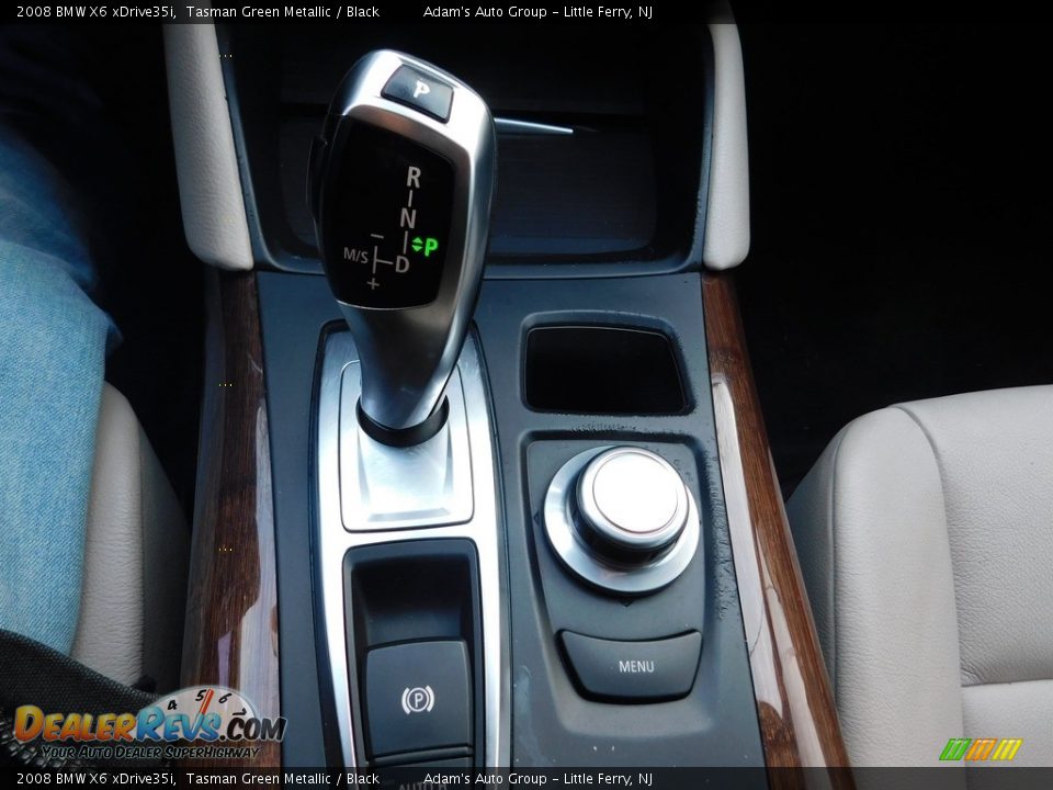 2008 BMW X6 xDrive35i Tasman Green Metallic / Black Photo #36