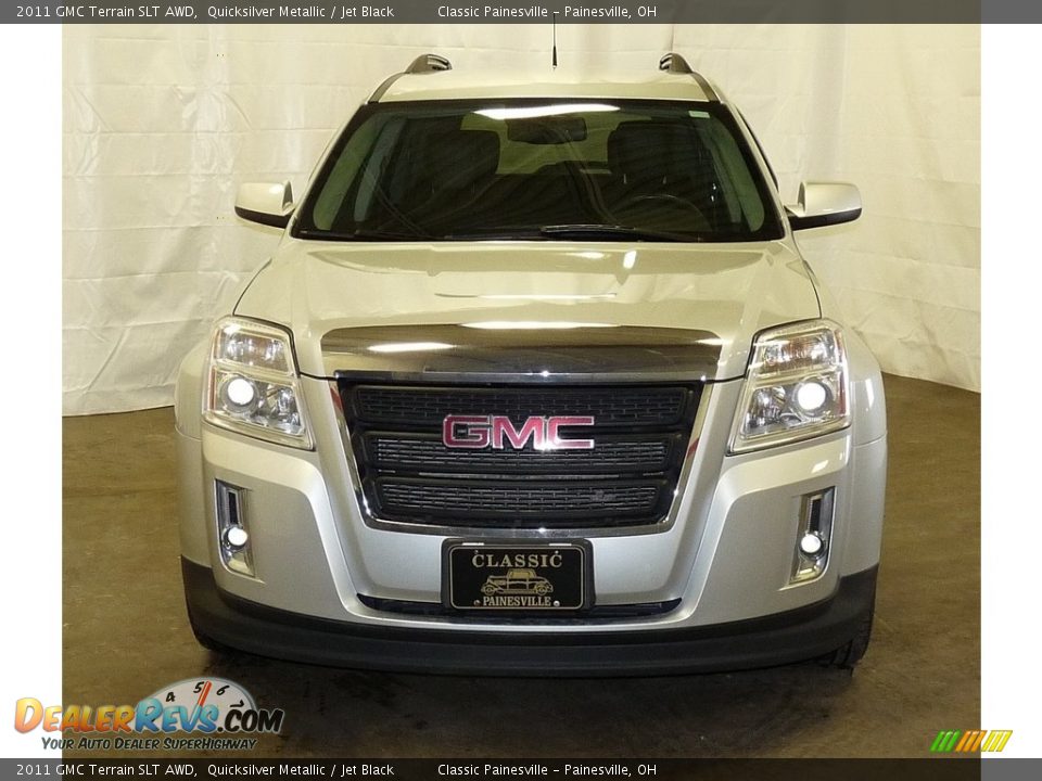 2011 GMC Terrain SLT AWD Quicksilver Metallic / Jet Black Photo #4