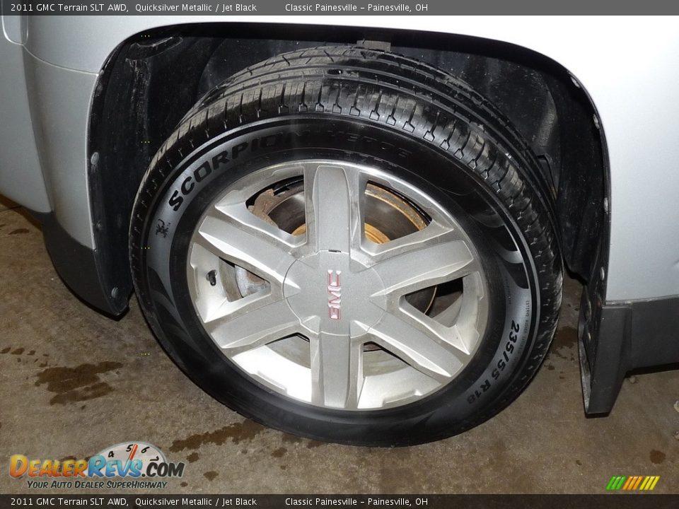 2011 GMC Terrain SLT AWD Quicksilver Metallic / Jet Black Photo #5
