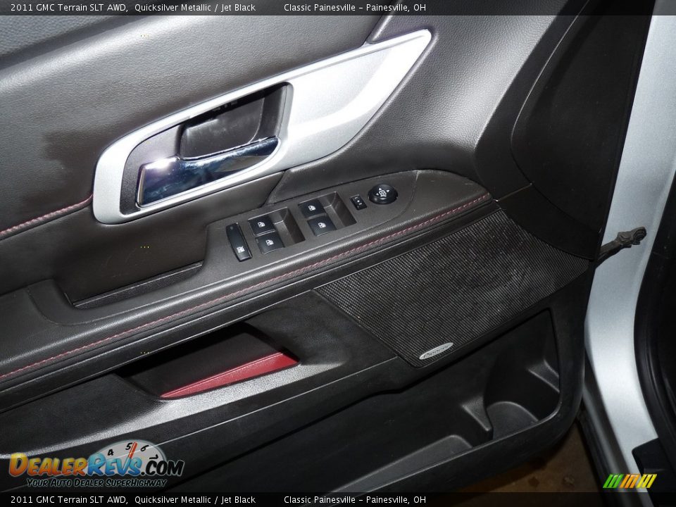 2011 GMC Terrain SLT AWD Quicksilver Metallic / Jet Black Photo #10