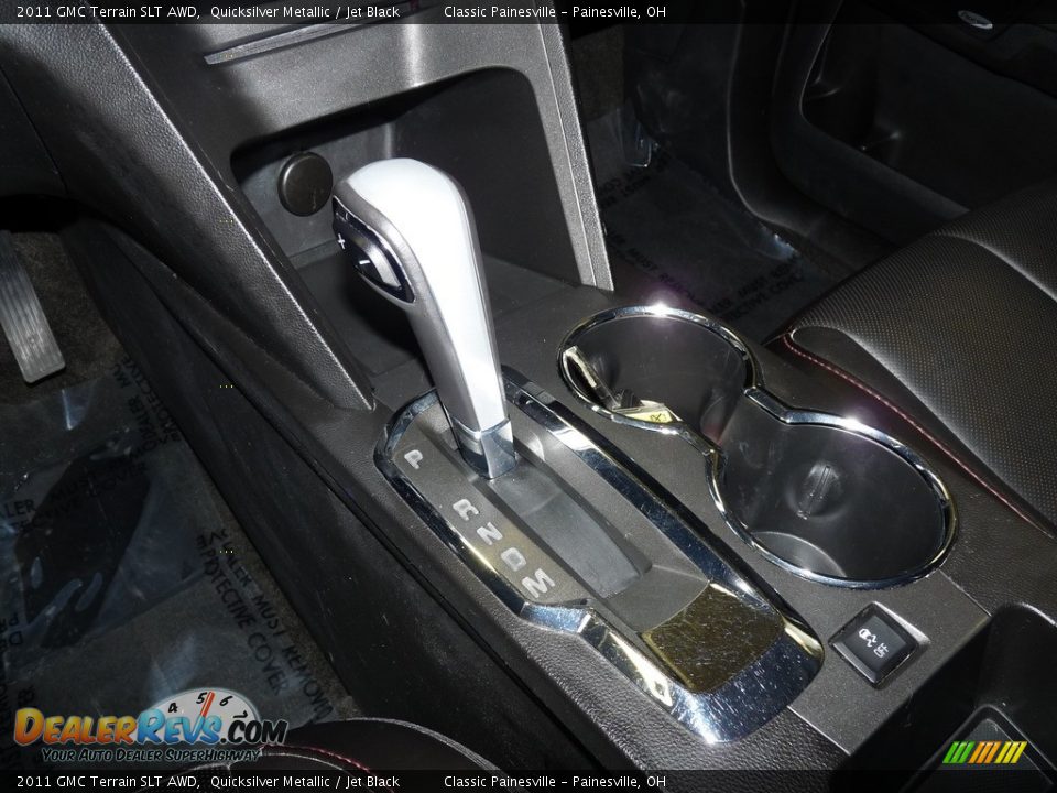 2011 GMC Terrain SLT AWD Quicksilver Metallic / Jet Black Photo #13