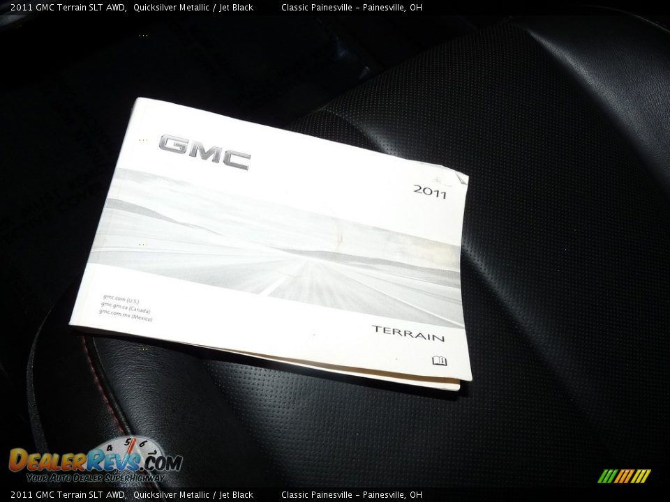 2011 GMC Terrain SLT AWD Quicksilver Metallic / Jet Black Photo #17