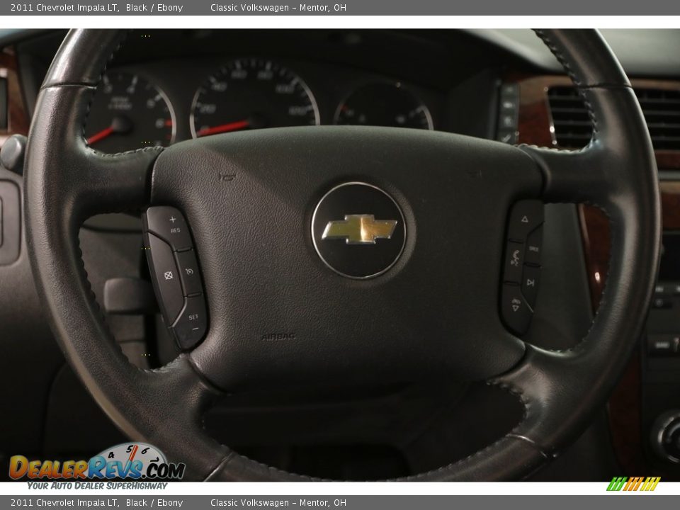 2011 Chevrolet Impala LT Black / Ebony Photo #6