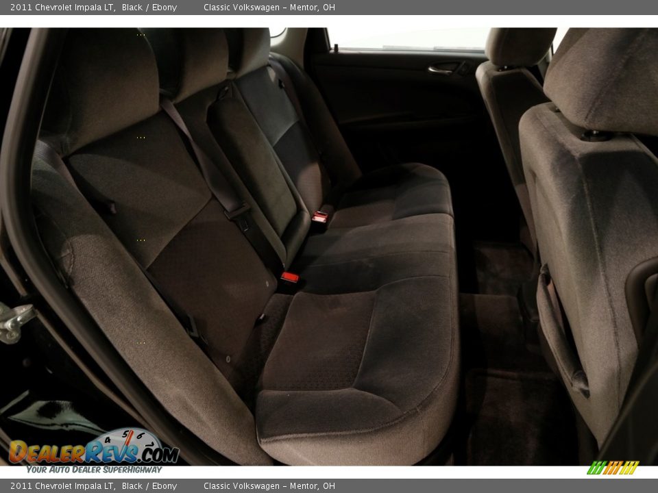 2011 Chevrolet Impala LT Black / Ebony Photo #11