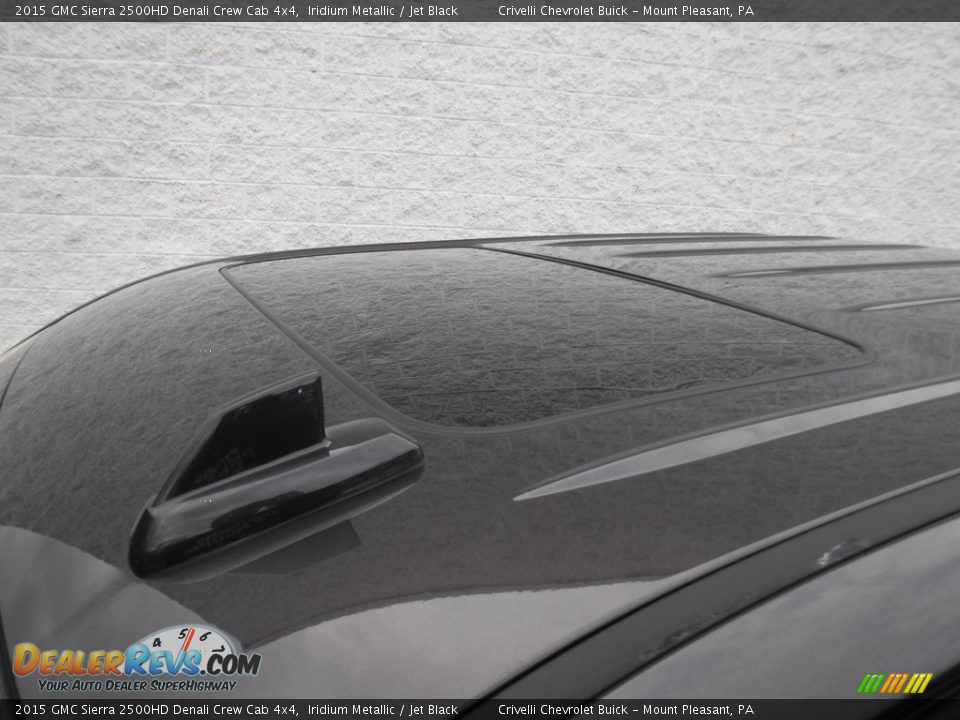 2015 GMC Sierra 2500HD Denali Crew Cab 4x4 Iridium Metallic / Jet Black Photo #4