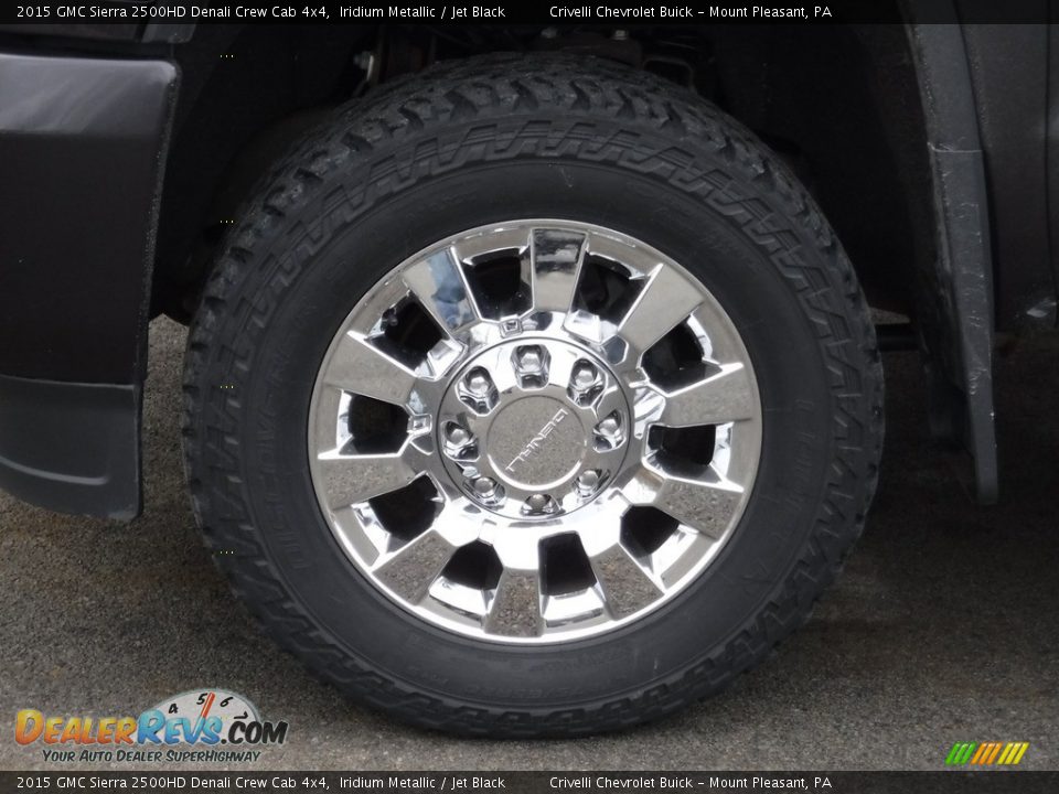 2015 GMC Sierra 2500HD Denali Crew Cab 4x4 Iridium Metallic / Jet Black Photo #5