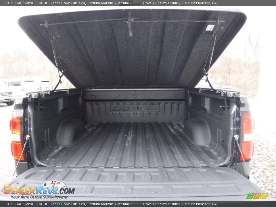 2015 GMC Sierra 2500HD Denali Crew Cab 4x4 Iridium Metallic / Jet Black Photo #16