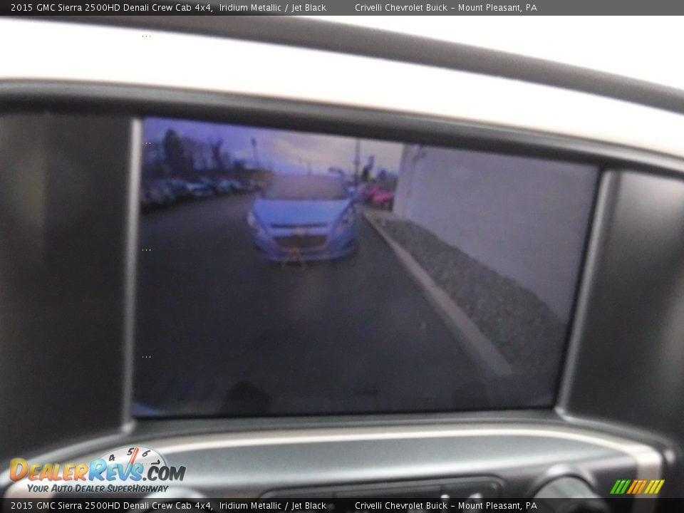 2015 GMC Sierra 2500HD Denali Crew Cab 4x4 Iridium Metallic / Jet Black Photo #30
