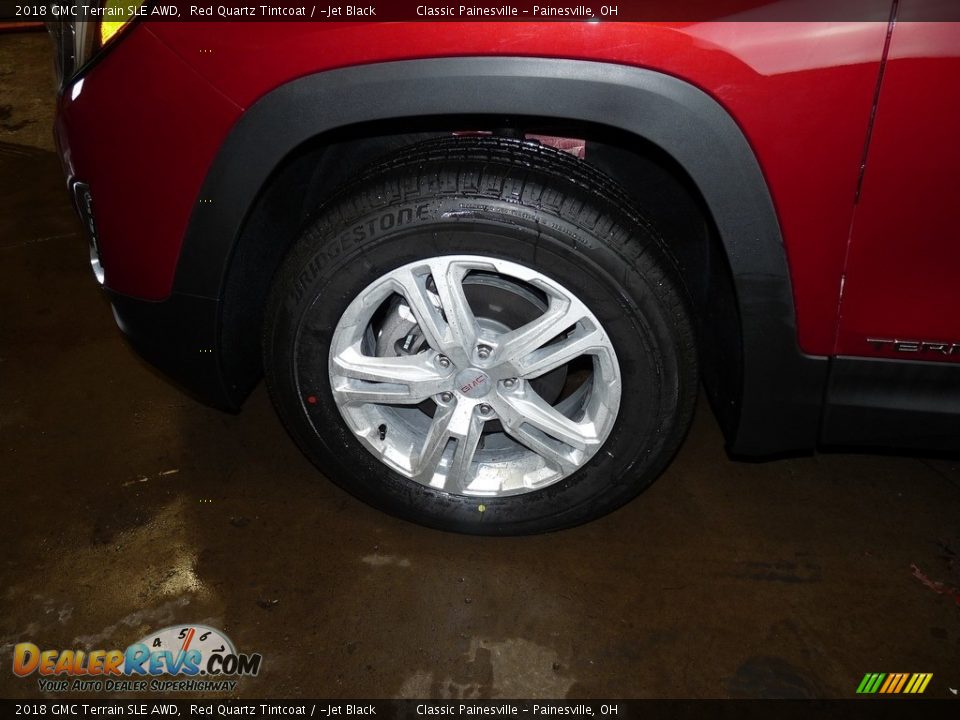 2018 GMC Terrain SLE AWD Red Quartz Tintcoat / ­Jet Black Photo #5