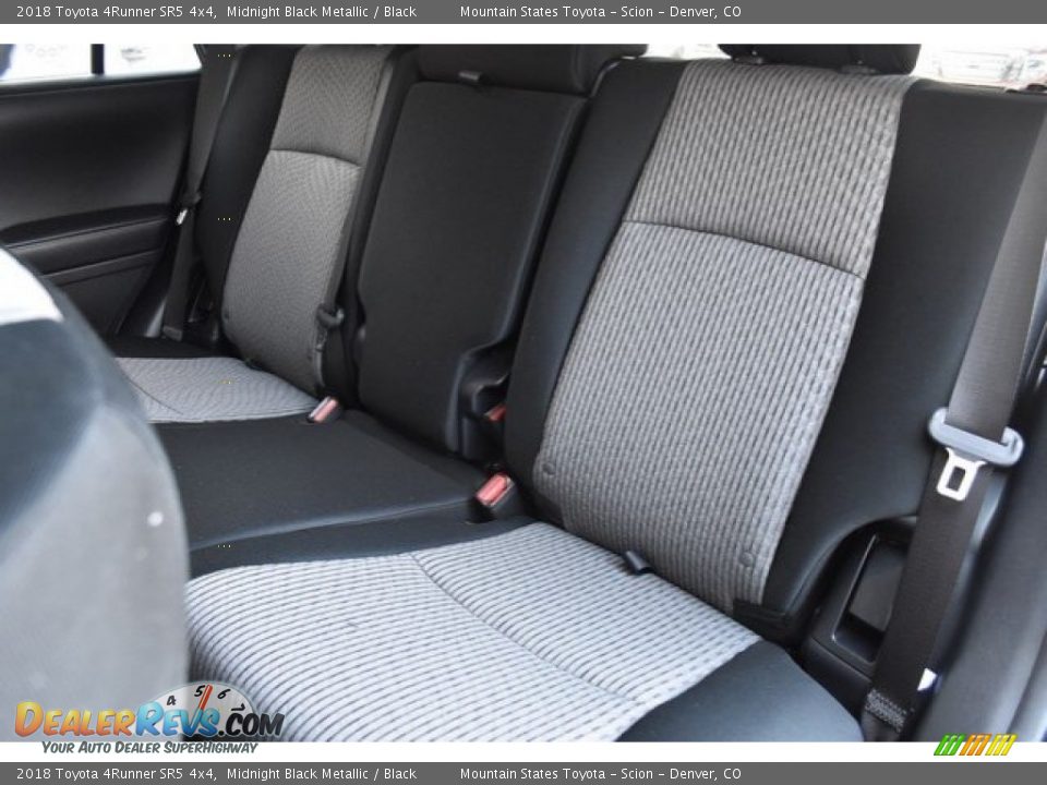 2018 Toyota 4Runner SR5 4x4 Midnight Black Metallic / Black Photo #7