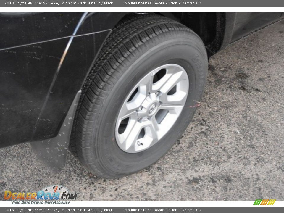 2018 Toyota 4Runner SR5 4x4 Midnight Black Metallic / Black Photo #9