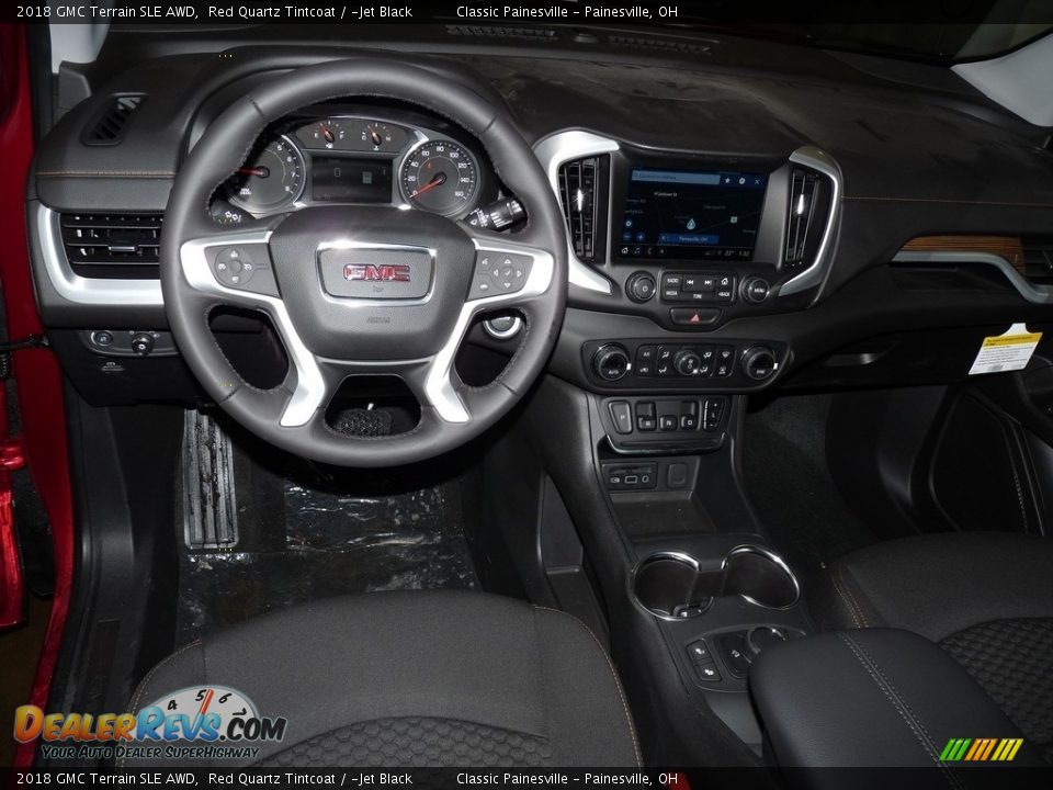 2018 GMC Terrain SLE AWD Red Quartz Tintcoat / ­Jet Black Photo #8