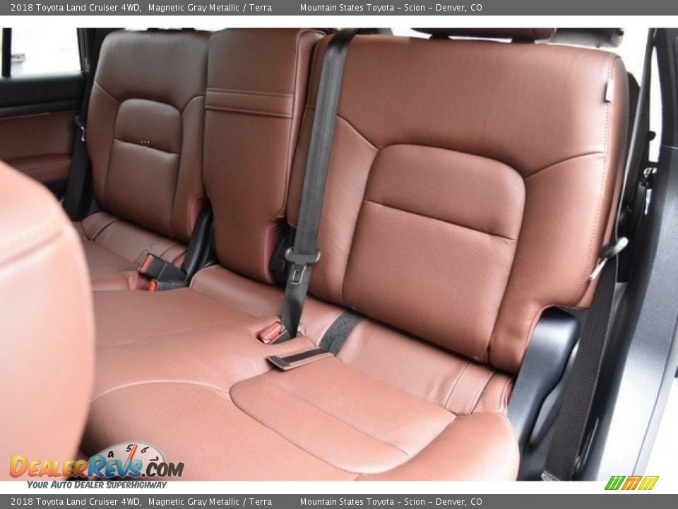 Rear Seat of 2018 Toyota Land Cruiser 4WD Photo #7