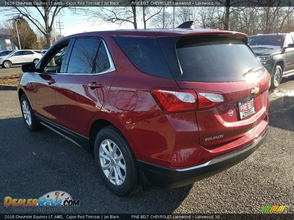 2018 Chevrolet Equinox LT AWD Cajun Red Tintcoat / Jet Black Photo #4