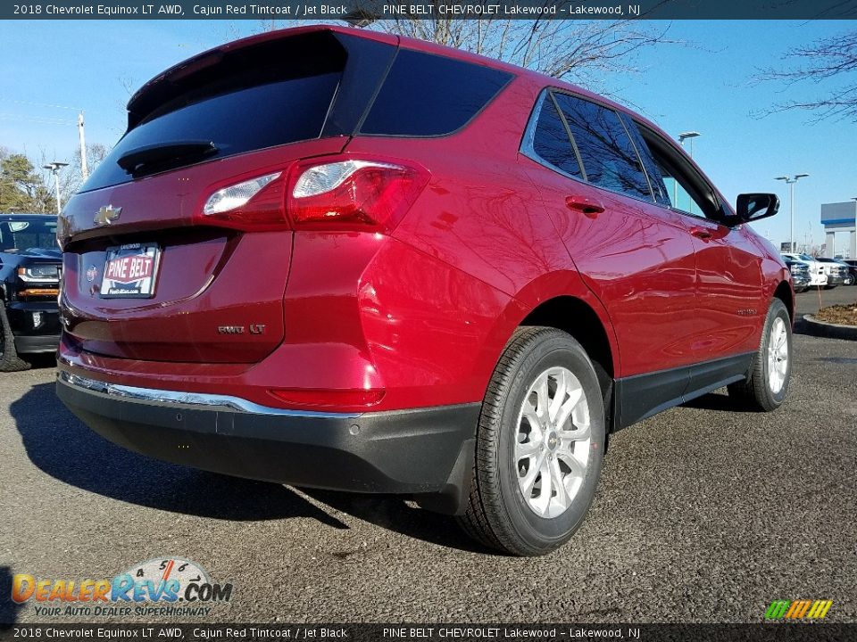 2018 Chevrolet Equinox LT AWD Cajun Red Tintcoat / Jet Black Photo #5