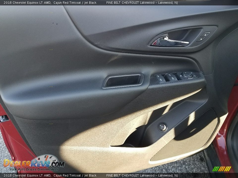 2018 Chevrolet Equinox LT AWD Cajun Red Tintcoat / Jet Black Photo #7