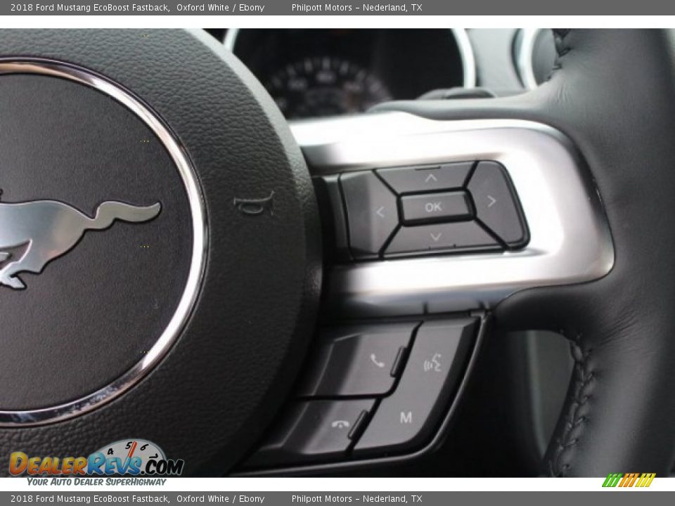 Controls of 2018 Ford Mustang EcoBoost Fastback Photo #22