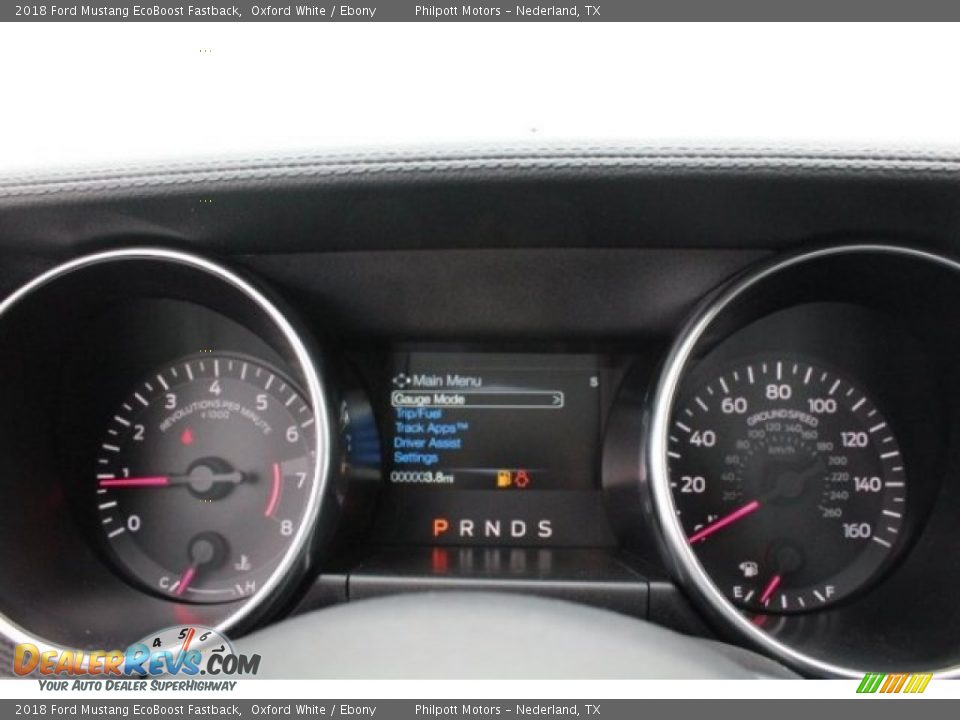 2018 Ford Mustang EcoBoost Fastback Gauges Photo #23