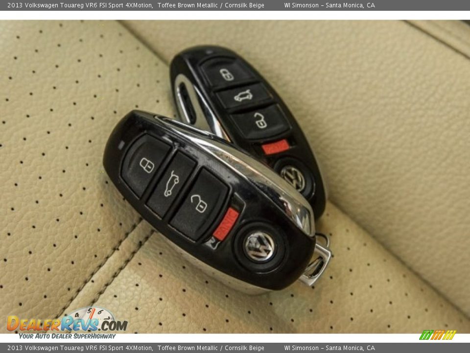 2013 Volkswagen Touareg VR6 FSI Sport 4XMotion Toffee Brown Metallic / Cornsilk Beige Photo #11