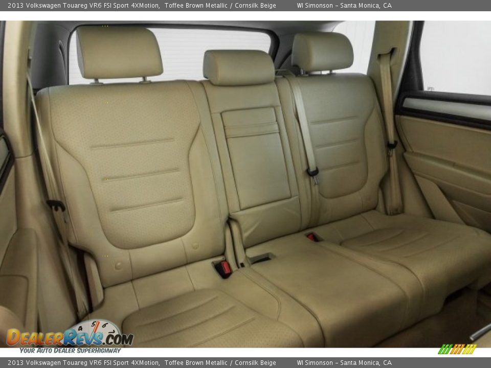 2013 Volkswagen Touareg VR6 FSI Sport 4XMotion Toffee Brown Metallic / Cornsilk Beige Photo #13