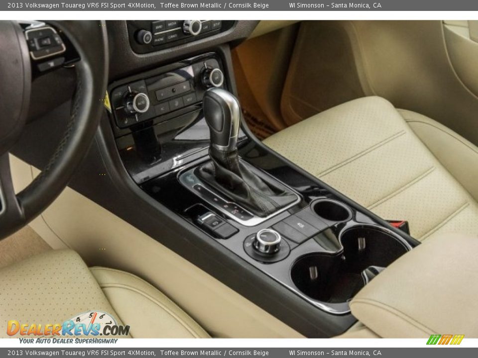 2013 Volkswagen Touareg VR6 FSI Sport 4XMotion Toffee Brown Metallic / Cornsilk Beige Photo #20