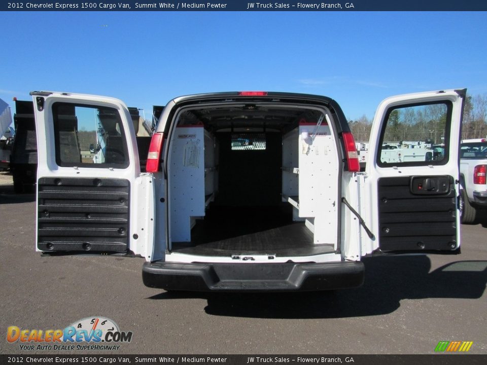 2012 Chevrolet Express 1500 Cargo Van Summit White / Medium Pewter Photo #9