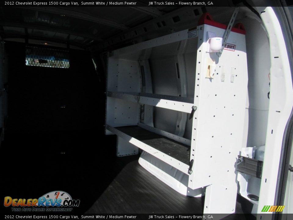 2012 Chevrolet Express 1500 Cargo Van Summit White / Medium Pewter Photo #12