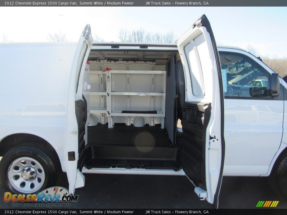 2012 Chevrolet Express 1500 Cargo Van Summit White / Medium Pewter Photo #13