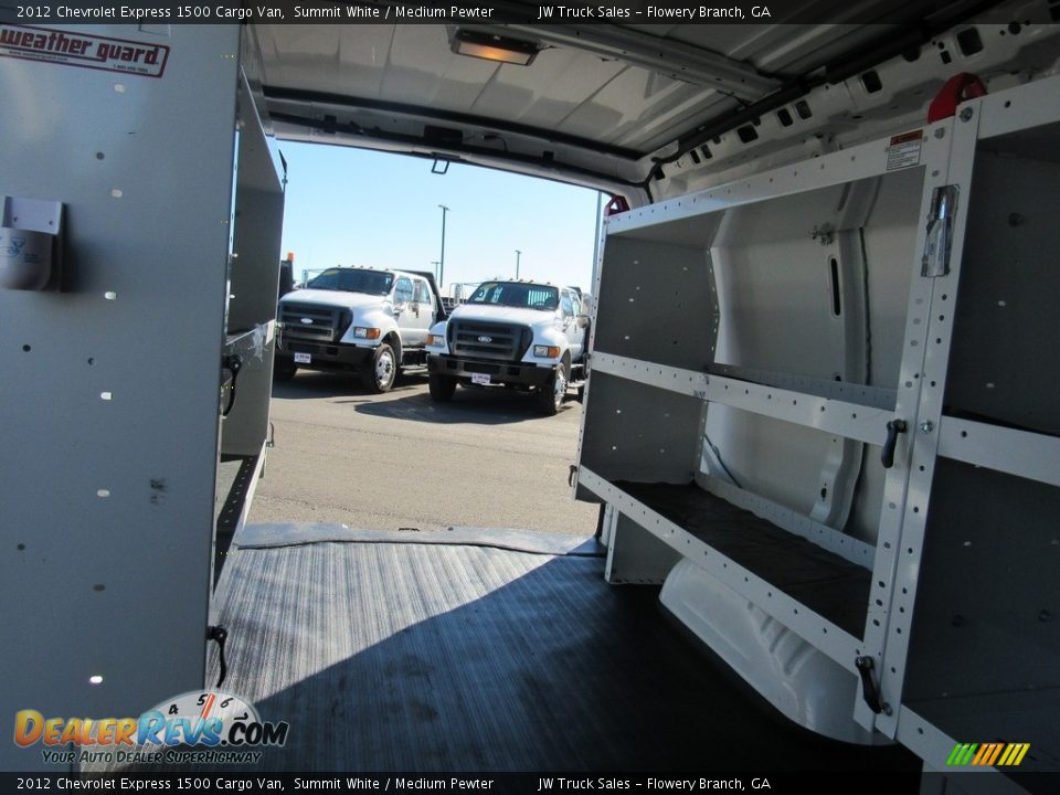 2012 Chevrolet Express 1500 Cargo Van Summit White / Medium Pewter Photo #15
