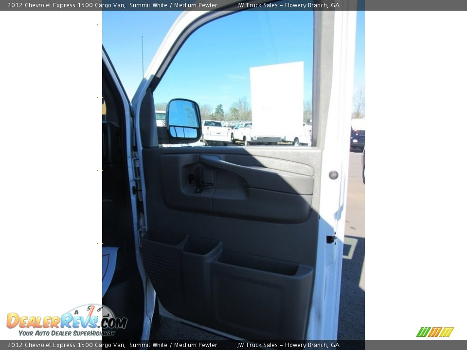 2012 Chevrolet Express 1500 Cargo Van Summit White / Medium Pewter Photo #17