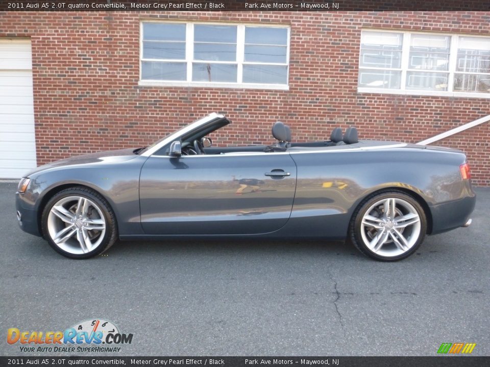 2011 Audi A5 2.0T quattro Convertible Meteor Grey Pearl Effect / Black Photo #2