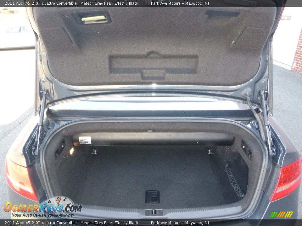 2011 Audi A5 2.0T quattro Convertible Meteor Grey Pearl Effect / Black Photo #20