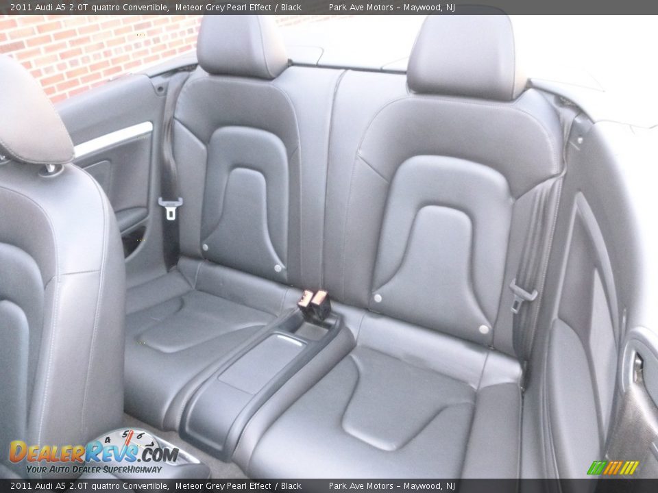2011 Audi A5 2.0T quattro Convertible Meteor Grey Pearl Effect / Black Photo #26