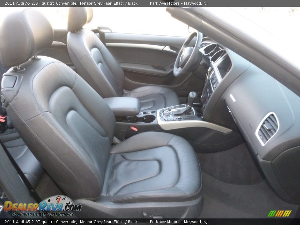 2011 Audi A5 2.0T quattro Convertible Meteor Grey Pearl Effect / Black Photo #29