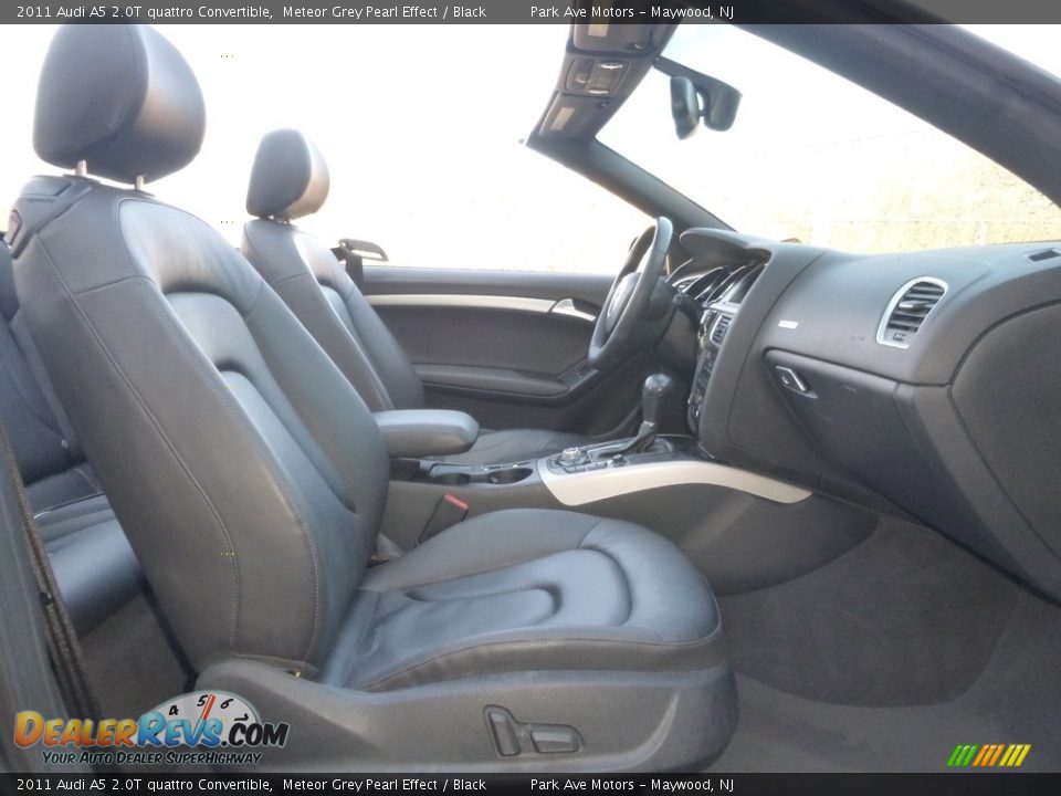 2011 Audi A5 2.0T quattro Convertible Meteor Grey Pearl Effect / Black Photo #30