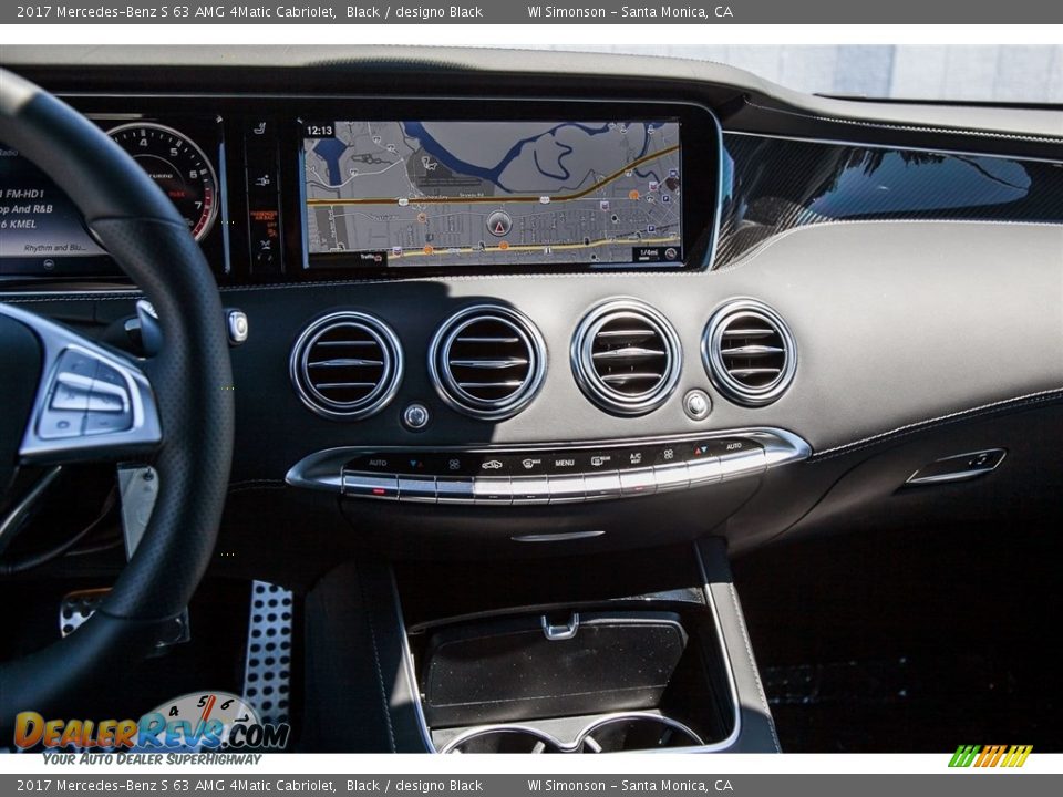 2017 Mercedes-Benz S 63 AMG 4Matic Cabriolet Black / designo Black Photo #6