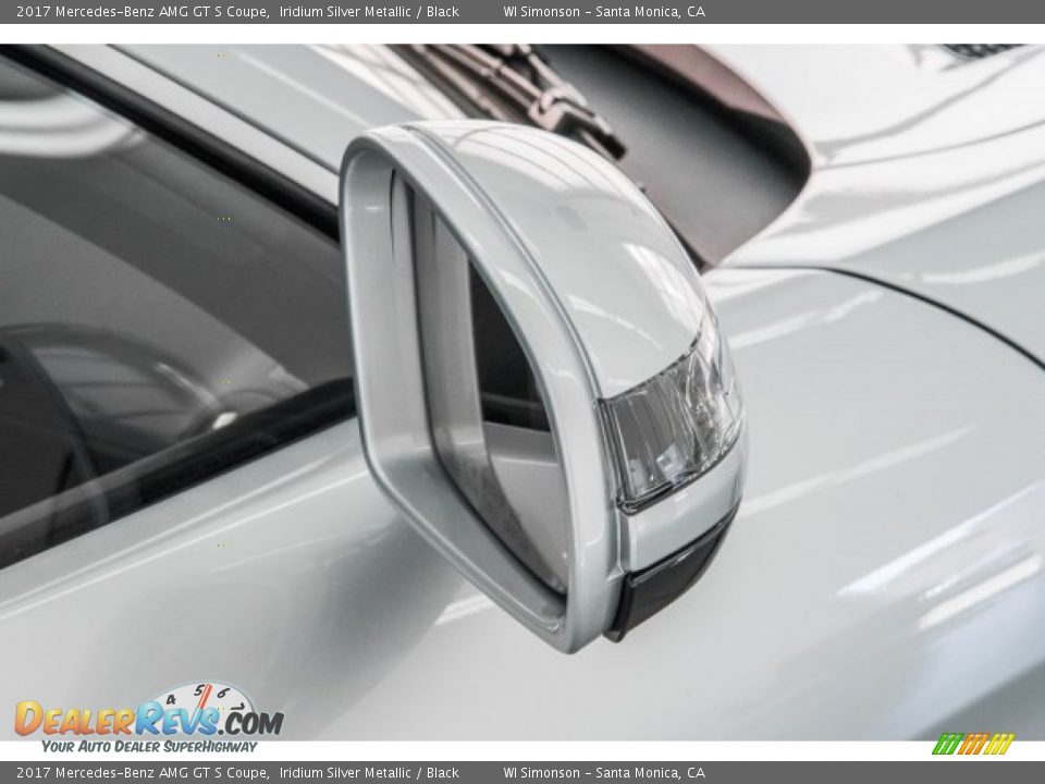 2017 Mercedes-Benz AMG GT S Coupe Iridium Silver Metallic / Black Photo #12