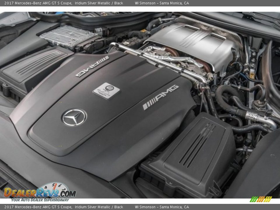 2017 Mercedes-Benz AMG GT S Coupe 4.0 Liter AMG Twin-Turbocharged DOHC 32-Valve VVT V8 Engine Photo #34