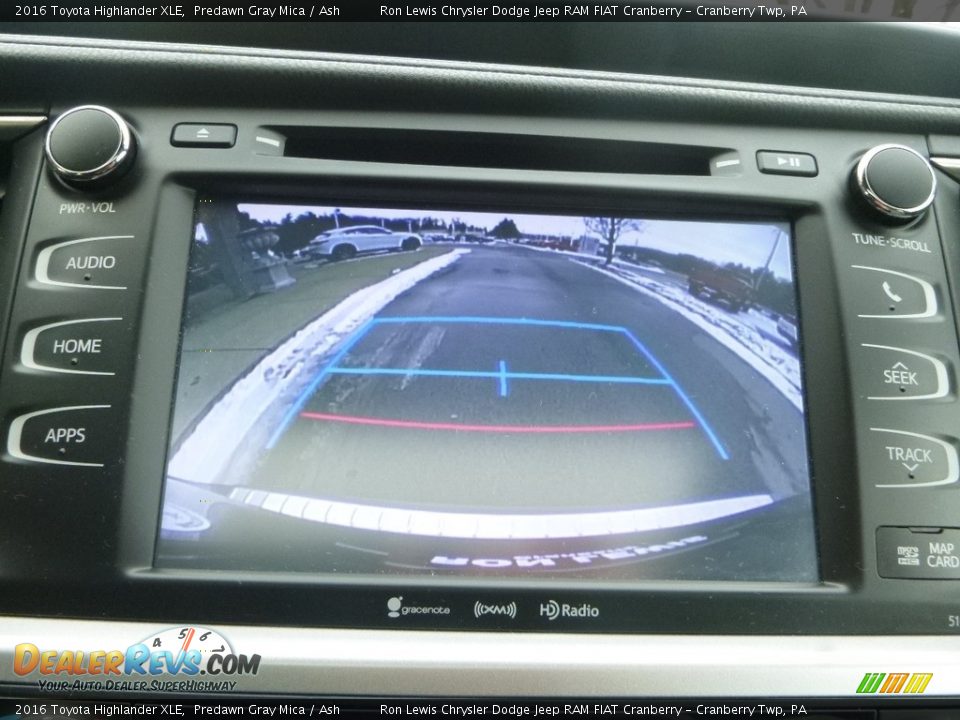 2016 Toyota Highlander XLE Predawn Gray Mica / Ash Photo #19