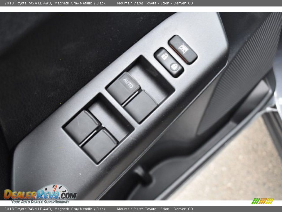 2018 Toyota RAV4 LE AWD Magnetic Gray Metallic / Black Photo #25