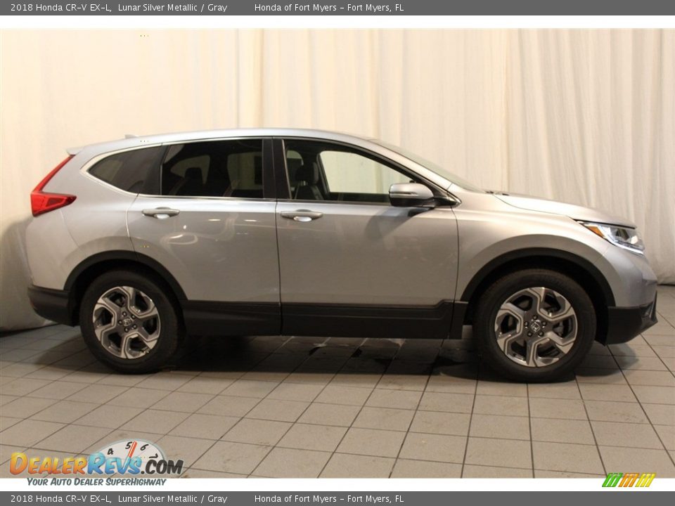 2018 Honda CR-V EX-L Lunar Silver Metallic / Gray Photo #2