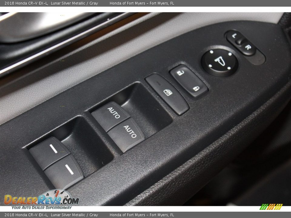 2018 Honda CR-V EX-L Lunar Silver Metallic / Gray Photo #8
