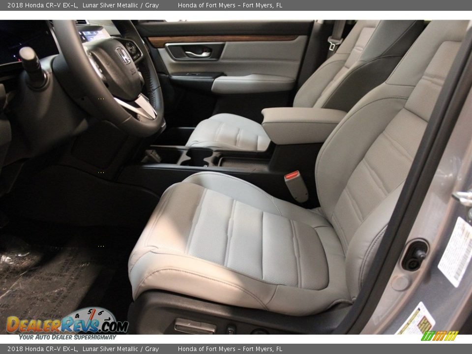 2018 Honda CR-V EX-L Lunar Silver Metallic / Gray Photo #10